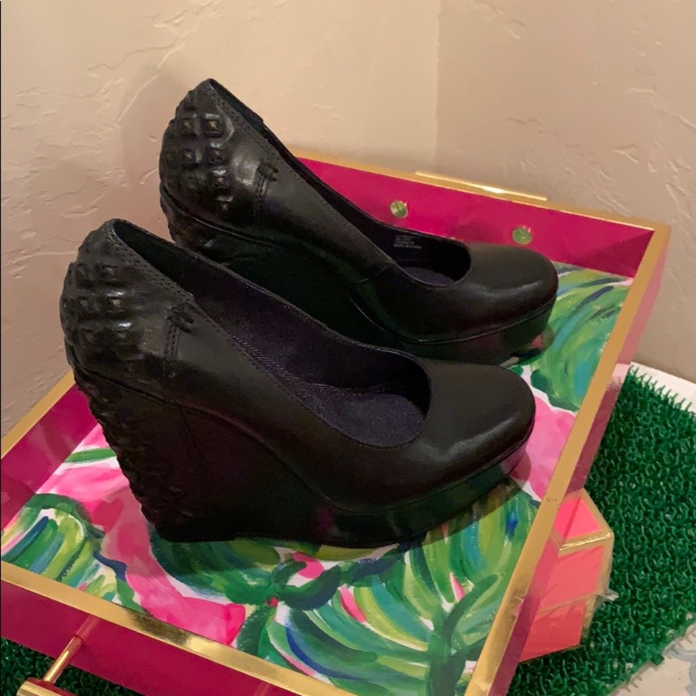 Calvin Klein Jeans Wedges All Black